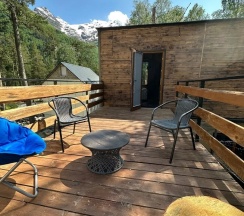 Трёхместный номер с террасой и панорамными окнами в 7 Небо