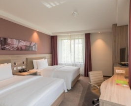 Двухместный номер для некурящих 2 отдельные кровати в Hampton by Hilton Frankfurt City Centre East