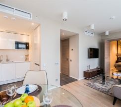Апартаменты 1 спальня+1 спальня коннект в Intermark Residence