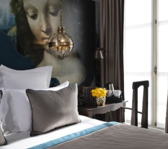 Двухместный номер Superior двуспальная кровать в Hôtel Vinci Due & Spa