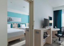 2-комнатный номер люкс в Hampton by Hilton Moscow Strogino