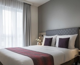 Двухместные апартаменты Executive c 1 комнатой двуспальная кровать в Citadines Arnulfpark Munich
