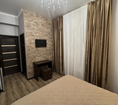 Двухместный номер Superior с балконом и с красивым видом из окна двуспальная кровать в Morskoy priboy