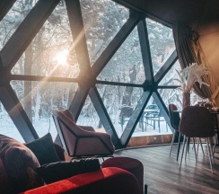 Геокупол Лагуна Колорадо в Вазуза Лав