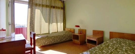 Двухместный номер Comfort 2 отдельные кровати в Чегем