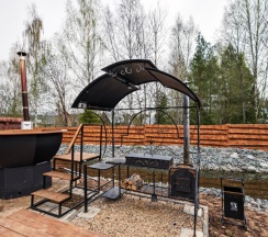 Barnhouse 3 | Банный чан на территории в Берёзовая роща
