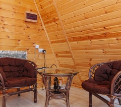 Светлое шале 4 в Рай в шалаше