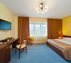 Стандартный номер с двуспальной кроватью в Украина