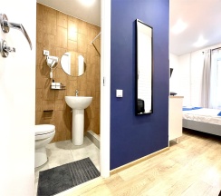 Уютные апартаменты-студио (Метро Площадь Восстания/Александра Невского, 10 минут пешком) в Rauktis apartments