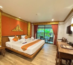 Двухместный номер Deluxe двуспальная кровать в Курортный отель Kata Palm Resort