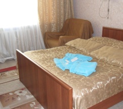 Однокомнатный номер с 1 двуспальной кроватью в Заря