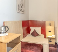 Одноместный номер Economy в Ramada by Wyndham Frankfurt Central Station