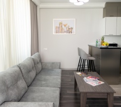 Двухместный люкс двуспальная кровать в Отель Downtown Suites Hotel Yerevan