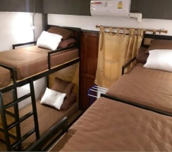 Кровать в общем номере в Juno Hostel Pai - Adults Only