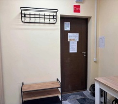 Кровать в общем номере в Хостел на Холмской