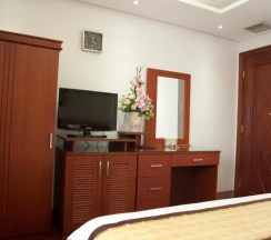 Одноместный номер Deluxe двуспальная кровать в Van Ha Hotel
