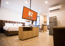 Двухместный полулюкс двуспальная кровать в B2 Amata Nakorn Premier Hotel