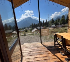 4-местный 2-комнатный коттедж улучшенный в Air house Arkhyz