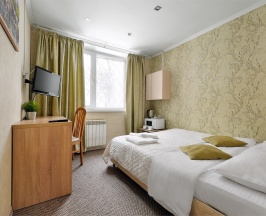 Бюджетный двухместный номер в Myhotel24 kristalin