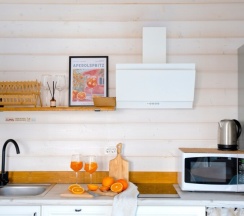 Лев на Апероле с индивидуальной костровой зоной (оснащение дома, стоимость банного чана и бани см. Подробнее) в Dacha