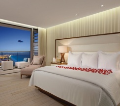 Двухместный номер Preferred club Deluxe с видом на океан (двуспальная кровать) в Secrets The Vine Cancun - Adults Only - All Inclusive