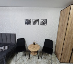 Трёхместный номер Comfort с красивым видом из окна в Шале