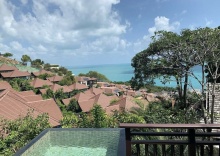 Вилла Deluxe с балконом и с видом на океан в Bhundhari Residence Koh Samui