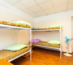 Койко-место в мужском номере на 8 человек в Клевер