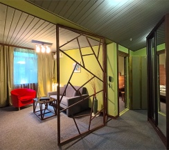 Апартаменты с кухней «Мансарда» 2-х комнатные в Vе art resort