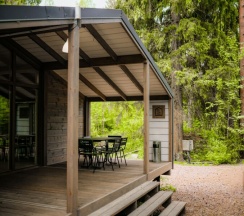 Коттедж стандарт без сауны с террасой 37,38 в Красное озеро