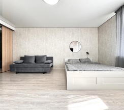 1-комнатные апартаменты студия №216 в Hugge Place