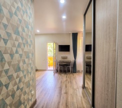 Апартаменты студия с 1 двуспальной кроватью кв. 25 в Deluxe apartments