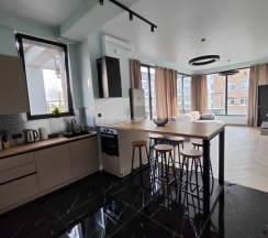 Апартаменты Superior с 3 комнатами с балконом в Апарт-отель Residence Graphite