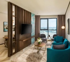 Двухместные апартаменты Deluxe c 1 комнатой (двуспальная кровать) в Millennium Place Barsha Heights