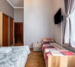 Трёхместный номер Comfort с балконом в Сопка