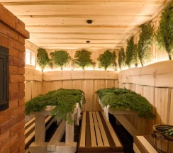 Коттедж Причал №1 с контрастными купелями в Видная усадьба