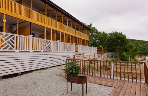 с. Андреевка: Гостевой дом Море и песок