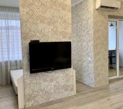 Апартаменты с балконом и с красивым видом из окна в Квартира Harmony Place