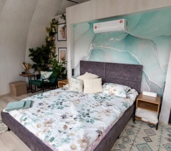 Купол с цветами в Воздух