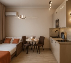Комфорт Полуторный Диван в Metro apartments