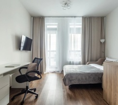 Апартаменты c 1 комнатой с балконом в Апартаменты Eliza Home на Торфяной дороге