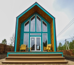 House 4 | Банный чан на территории в Берёзовая роща