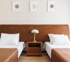 Номер комфорт с двумя отдельными кроватями в Имидж