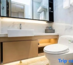 Двухместный номер Standard с балконом 2 отдельные кровати в Yidiandian Hotel Apartment (Shenzhen International Convention And Exhibition Center)