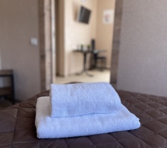 Двухместный полулюкс двуспальная кровать в Вираж