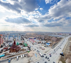 Студия на ул. Лазурная, 28 (Объект №216,  этаж 16) в Hugge Place