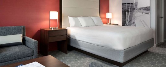 Двухместный номер двуспальная кровать в Hyatt Regency Boston Harbor