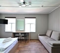 Семейный номер с общей ванной комнатой в Кунак