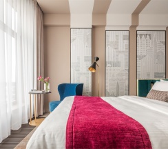 Номер Classic, с видом на город - с двуспальной кроватью в Mercure