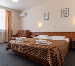 Комфорт (Улучшенный однокомнатный стандартный 2-х местный номер с балконом) в Odeon